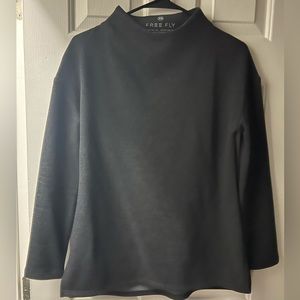 Freefly Bamboo Thermal Fleece Mockneck Womens